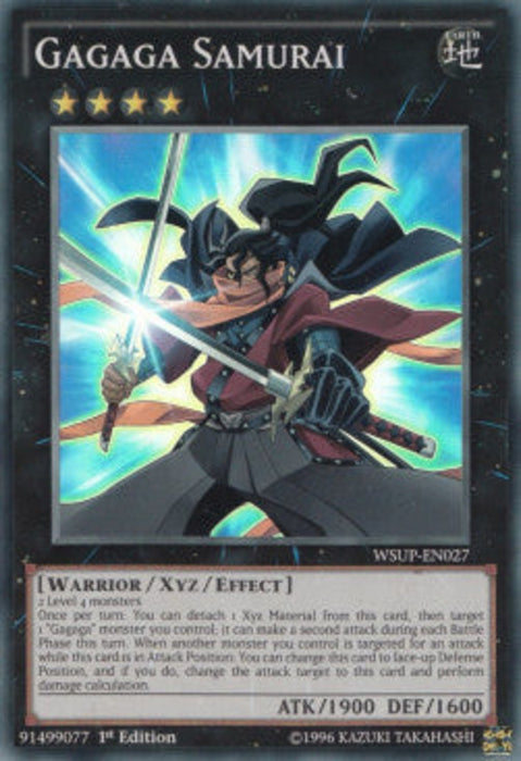 Gagaga Samurai WSUP-EN027 Super Rare Englisch