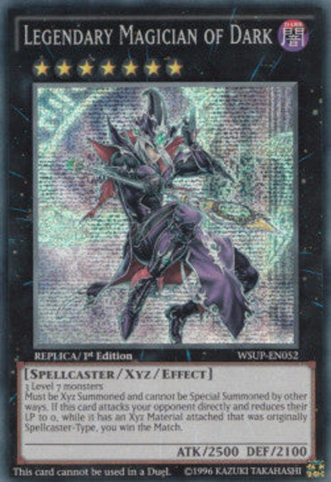 Legendary Magician of Dark WSUP-EN052 Secret Rare Englisch