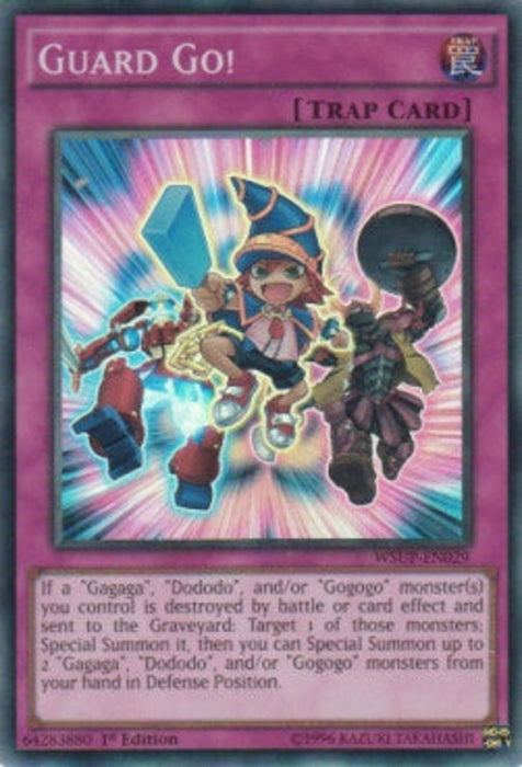 Guard Go! WSUP-EN029 Super Rare Englisch