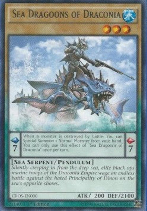 Sea Dragoons of Draconia (V.1) CROS-EN000 Rare Englisch