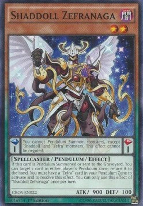 Shaddoll Zefranaga CROS-EN022 Common Englisch