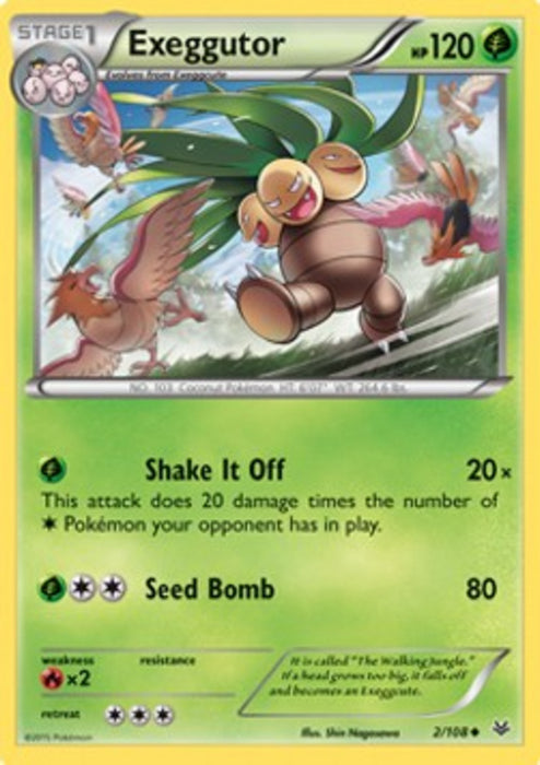 Exeggutor ROS-2 Uncommon Englisch