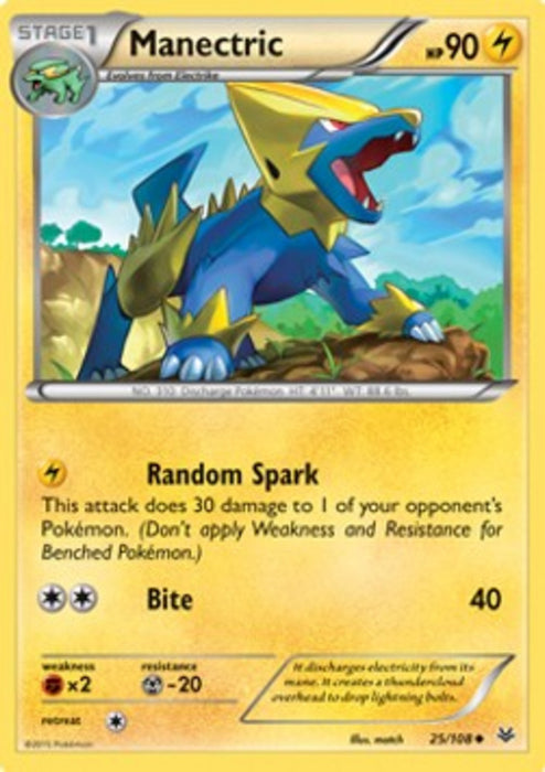 Manectric ROS-25 Uncommon Englisch