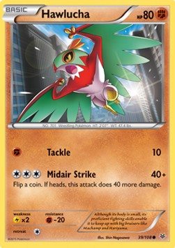 Hawlucha ROS-39 Common Englisch