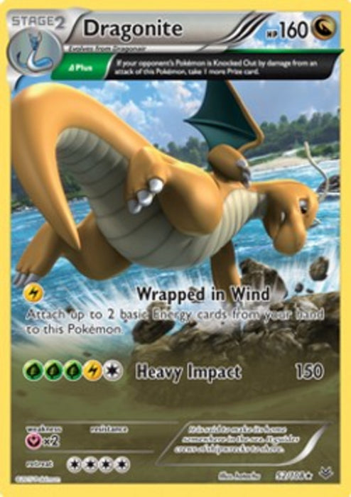 Dragonite ROS-52 Holo Rare Englisch
