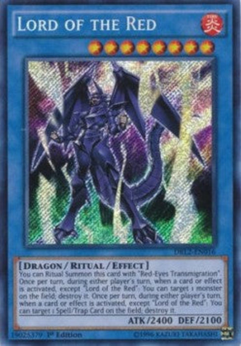 Lord of the Red DRL2-IT016 Secret Rare Italienisch