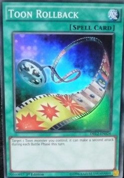 Toon Rollback DRL2-EN024 Super Rare Amerikanisch