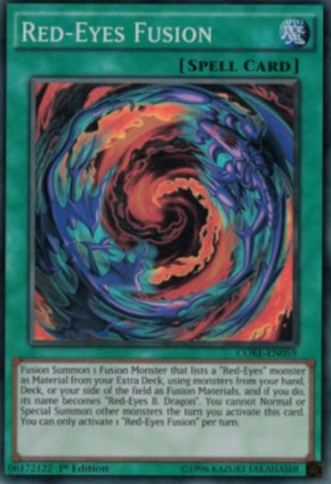 Red-Eyes Fusion CORE-EN059 Super Rare Englisch