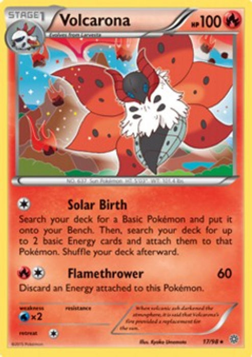 Volcarona AOR-17 Holo Rare Englisch