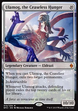 Ulamog, the Ceaseless Hunger BFZ-15 Mythic Englisch