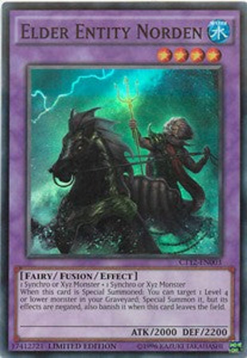 Elder Entity Norden CT12-EN003 Super Rare Englisch
