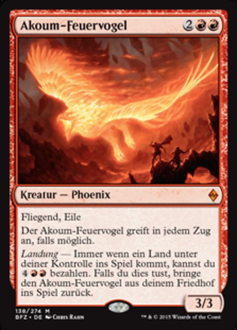 Magic: Akoum Firebird