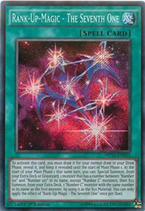 Rank-Up-Magic - The Seventh One MP15-EN033 Secret Rare Englisch