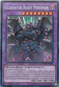 Gladiator Beast Nerokius MP15-EN051 Secret Rare Englisch