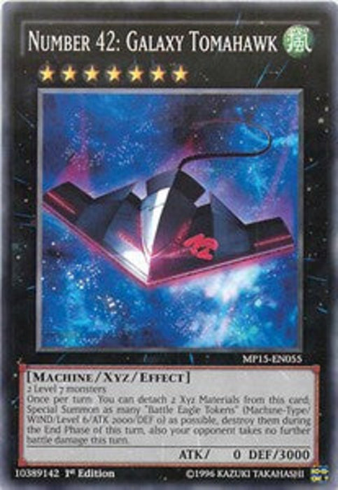 Number 42: Galaxy Tomahawk MP15-EN055 Common Englisch