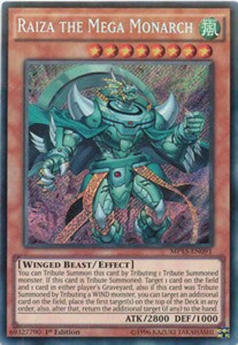 Raiza the Mega Monarch MP15-IT091 Secret Rare Italienisch