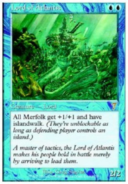 Herrscher von Atlantis 7ED-83 Rare Deutsch