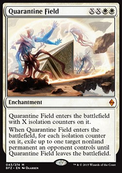 Quarantine Field BFZ-43 Mythic Englisch
