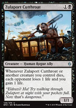 Zulaport Cutthroat BFZ-126 Uncommon Englisch