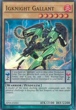 Yugioh Igknight Gallant AP08-EN005 Super Rare Englisch kaufen ReCollectibles Yugioh Igknight Gallant AP08-EN005 Super Rare Englisch kaufen ReCollectibles