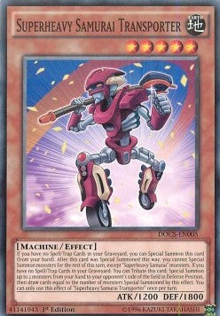 Superheavy Samurai Transporter DOCS-EN005 Common Englisch