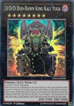 D/D/D Duo-Dawn King Kali Yuga DOCS-EN050 Super Rare Englisch