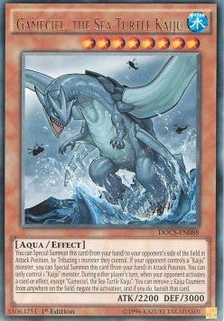Gameciel, the Sea Turtle Kaiju DOCS-EN088 Rare Englisch