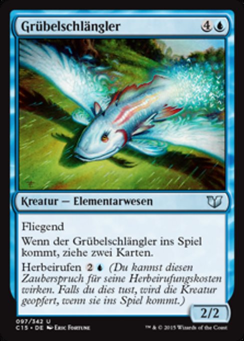 Grübelschlängler C15-97 Uncommon Deutsch