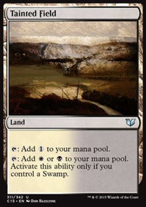 Tainted Field C15-311 Uncommon Englisch