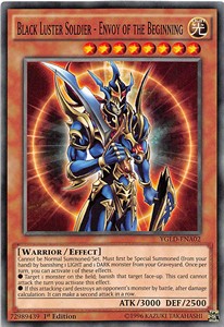 Black Luster Soldier - Envoy of the Beginning YGLD-ENA02 Common Englisch