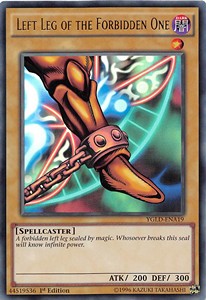 Left Leg of the Forbidden One YGLD-ENA19 Ultra Rare Englisch