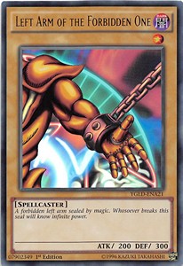 Left Arm of the Forbidden One YGLD-ENA21 Ultra Rare Englisch