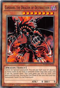 Gandora the Dragon of Destruction YGLD-ENC03 Common Englisch