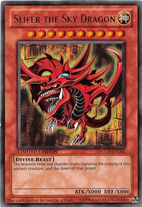 Slifer the Sky Dragon YGLD-ENG01 Special Englisch