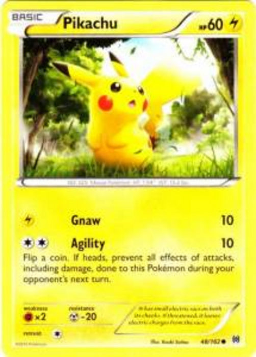 Pikachu BKT-48 Common Englisch