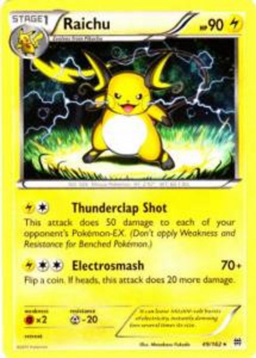 Raichu BKT-49 Rare Englisch
