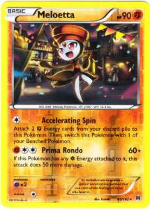 Meloetta BKT-85 Holo Rare Englisch