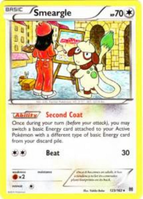 Smeargle BKT-123 Rare Englisch