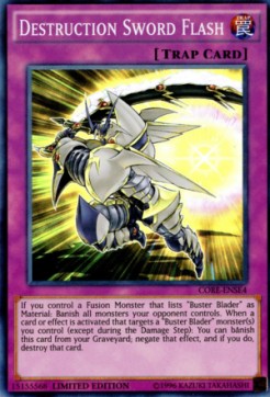 Destruction Sword Flash CORE-ENSE4 Super Rare Amerikanisch