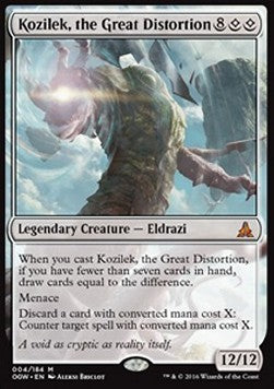 Kozilek, the Great Distortion OGW-4 Mythic Englisch