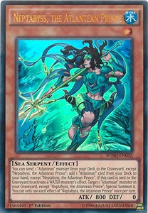 Neptabyss, the Atlantean Prince BOSH-EN092 Ultra Rare Englisch