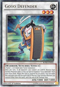 Goyo Defender BOSH-EN050 Rare Englisch