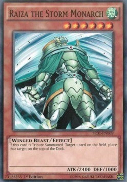 Raiza the Storm Monarch SR01-EN009 Common Englisch
