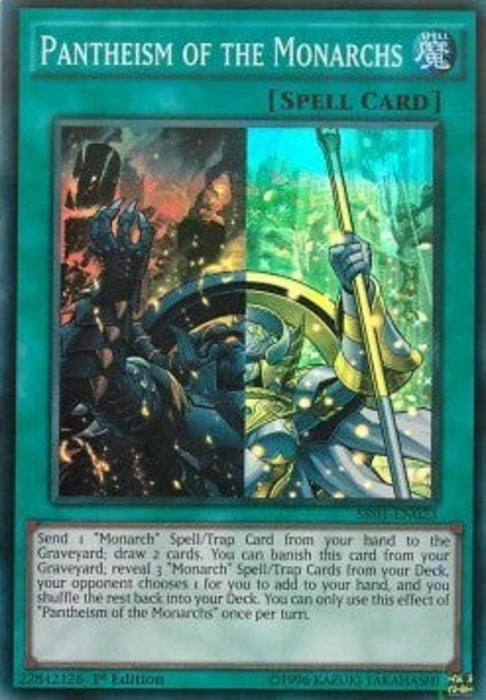 Pantheism of the Monarchs SR01-EN023 Super Rare Englisch