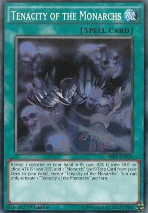 Tenacity of the Monarchs SR01-EN029 Common Englisch