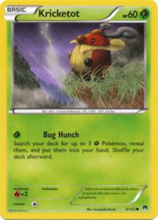Kricketot BKP-5 Common Englisch