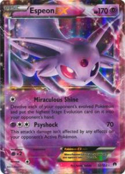 Espeon EX BKP-52 Ultra Rare Englisch