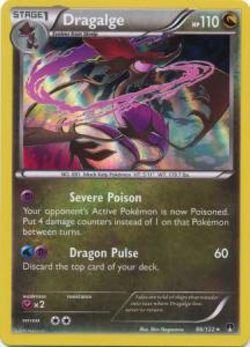 Dragalge BKP-86 Holo Rare Englisch