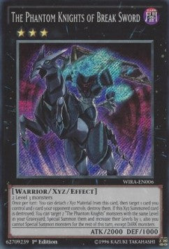 The Phantom Knights of Break Sword WIRA-EN006 Secret Rare Englisch