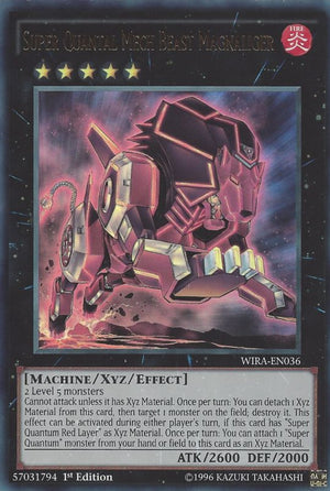 Super Quantal Mech Beast Magnaliger WIRA-EN036 Ultra Rare Amerikanisch